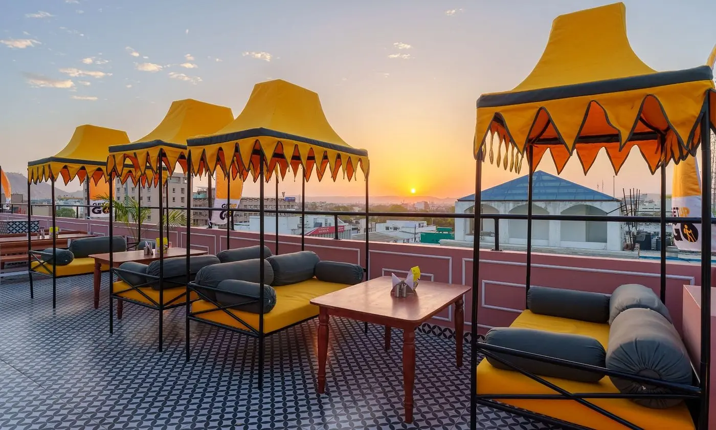 Luxury hotel exterior 1