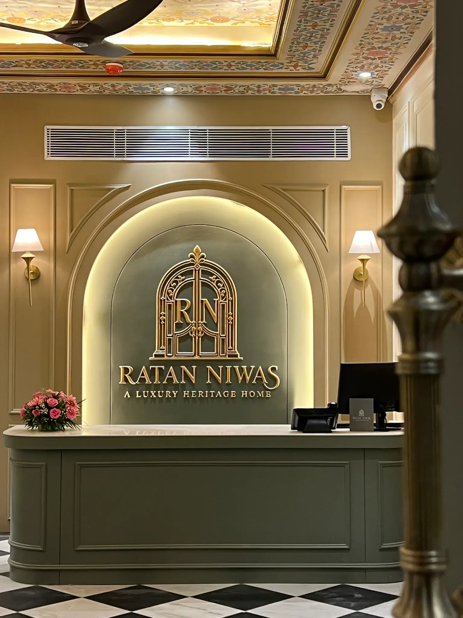 Front Desk Reception Perspective