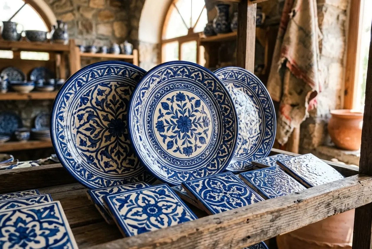 Traditional Blue Pottery Workshop