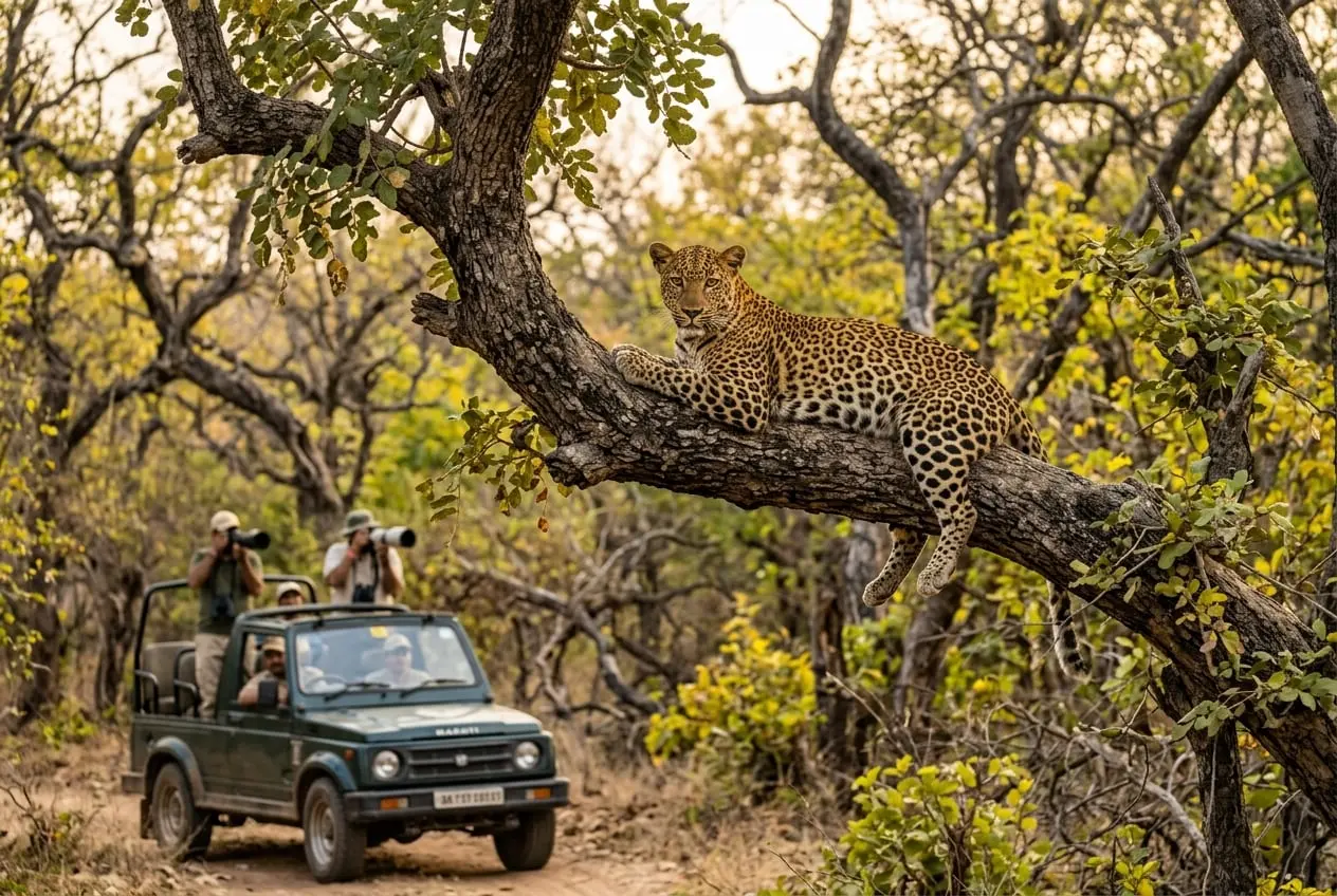 Jhalana Leopard Reserve Safari